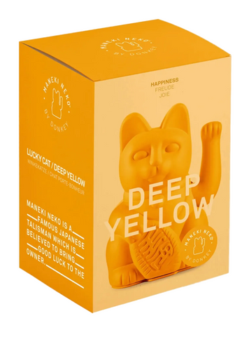 Donkey Classic Lucky Cat Deep Yellow