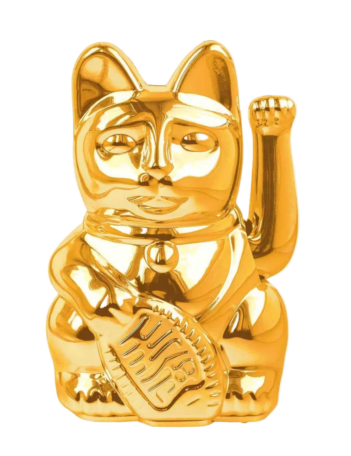 Donkey Medium Lucky Cat Shiny Gold Mahetia figurine