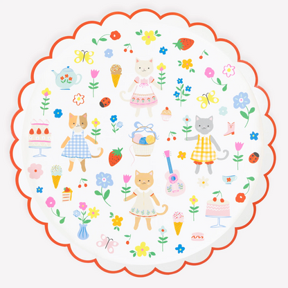Meri Meri Kitten Club Dinner Plates