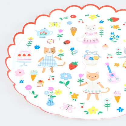 Meri Meri Kitten Club Dinner Plates