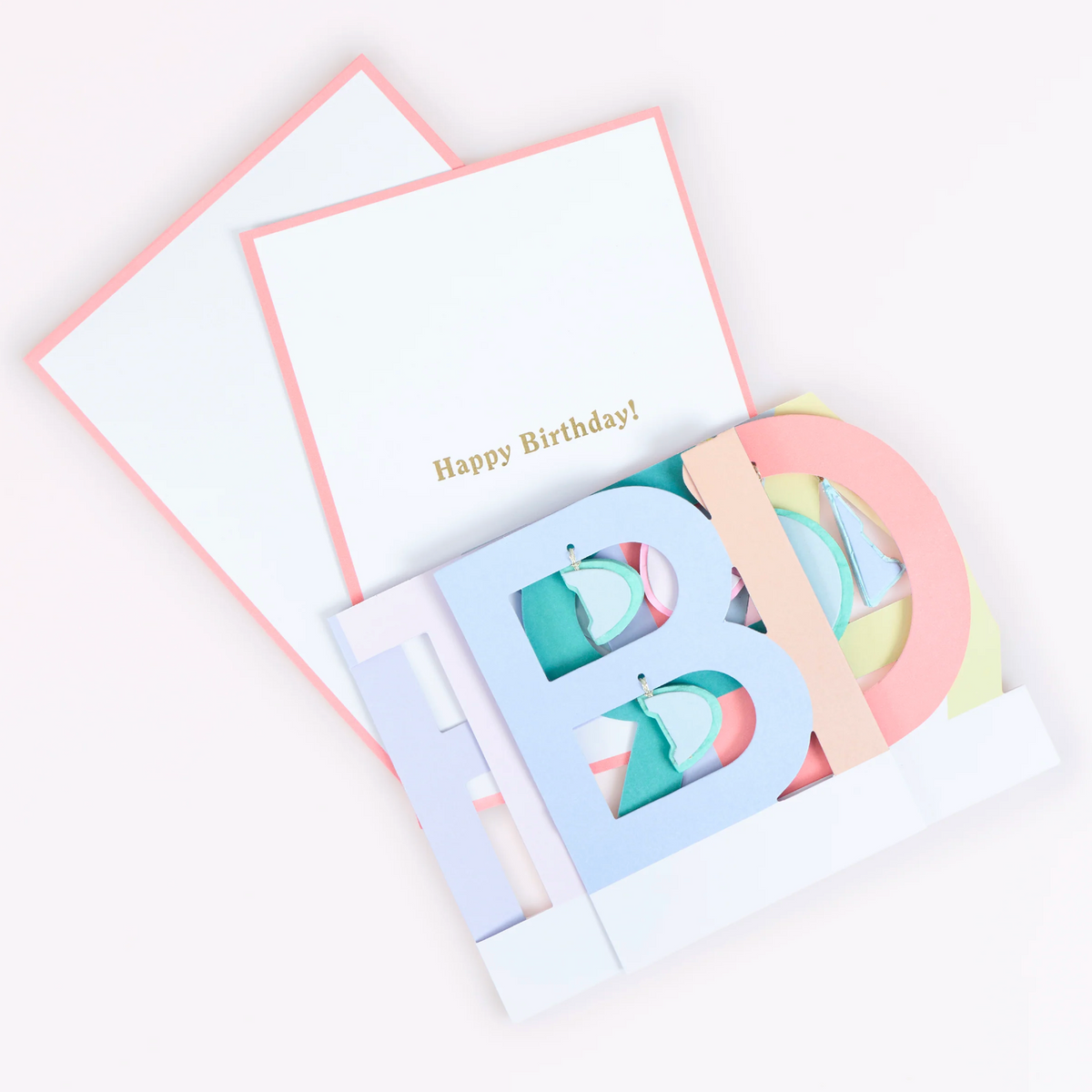 Meri Meri Honeycomb Birthday Concertina Card