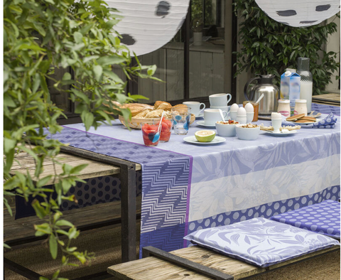 Le Jacquard Francais Nature Urbaine Electric Tableclothes - 175cmx175cm