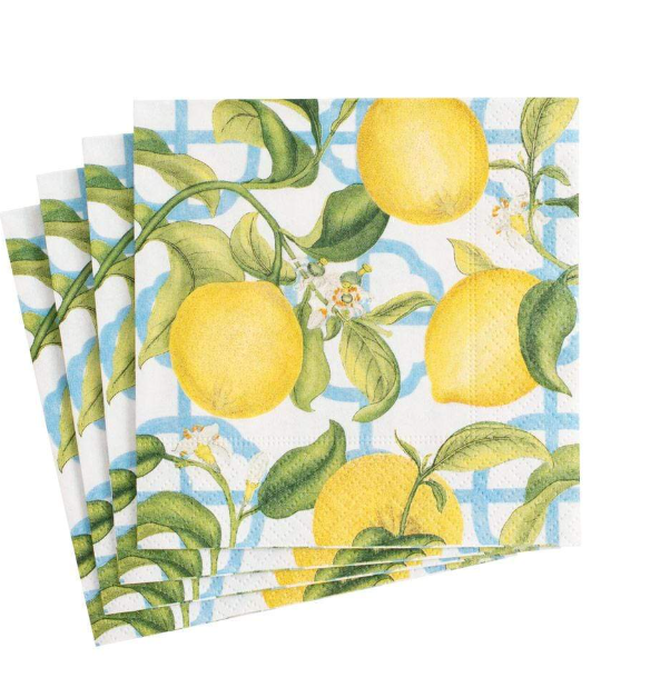 Caspari Seville Napkin Ivory
