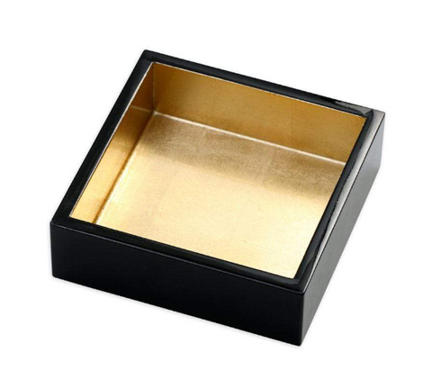 Caspari Lacquer Cocktail Napkin Holder