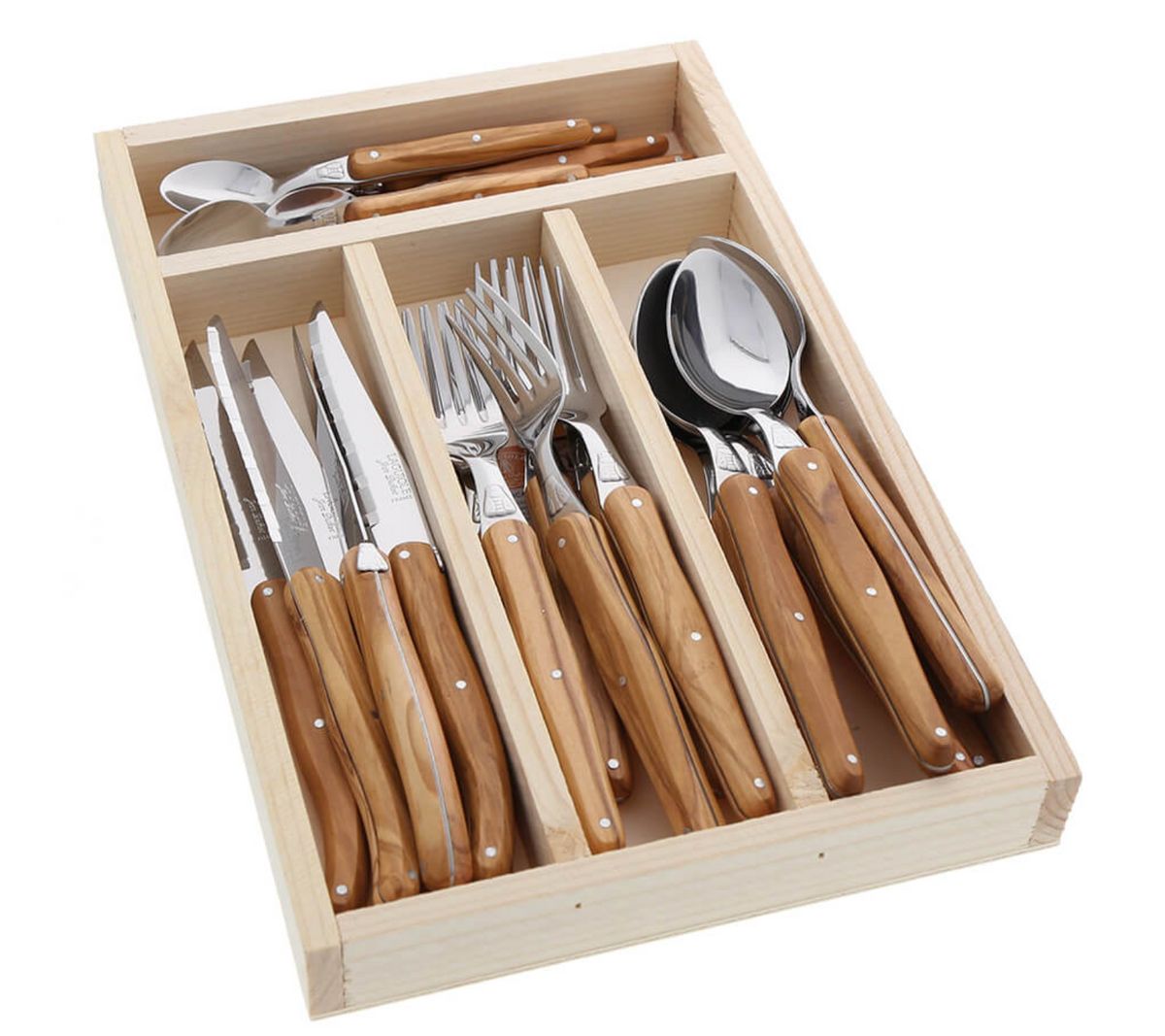 Laguiole Jean Dubost Cutlery Set of 24