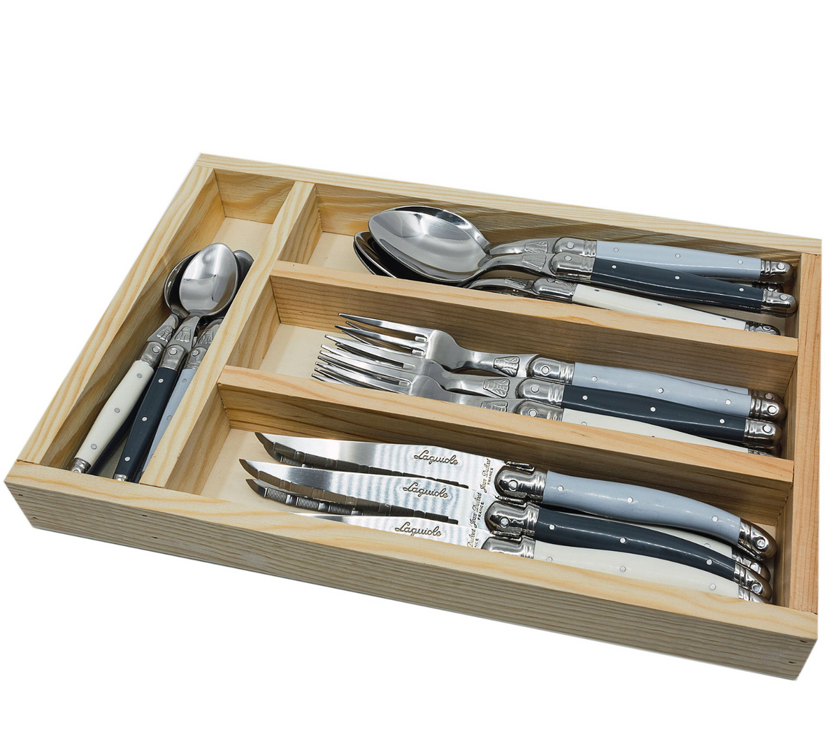 Laguiole Jean Dubost Cutlery Set of 24 – view 3