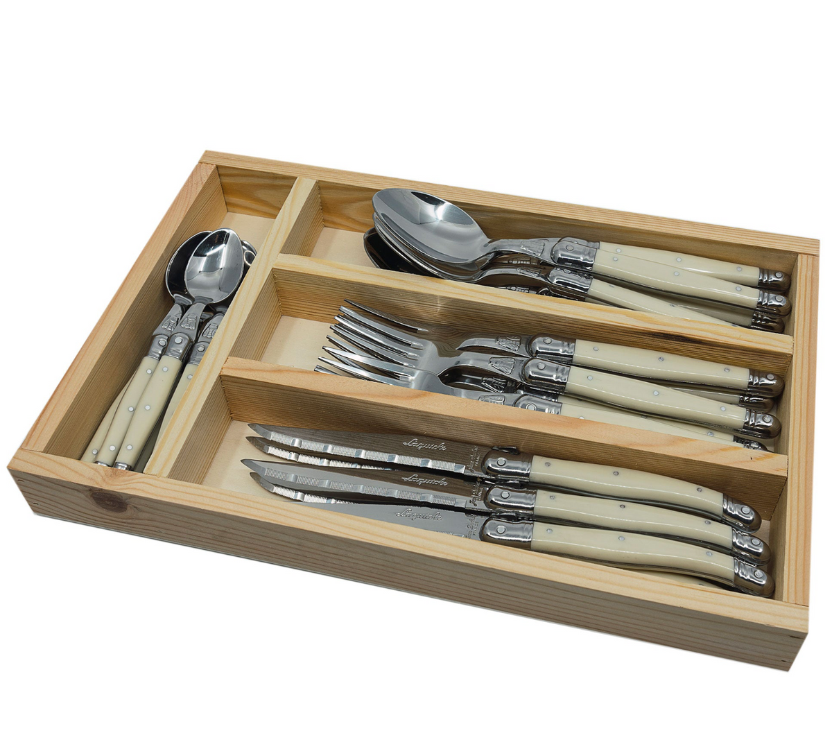 Laguiole Jean Dubost Cutlery Set of 24 – view 4