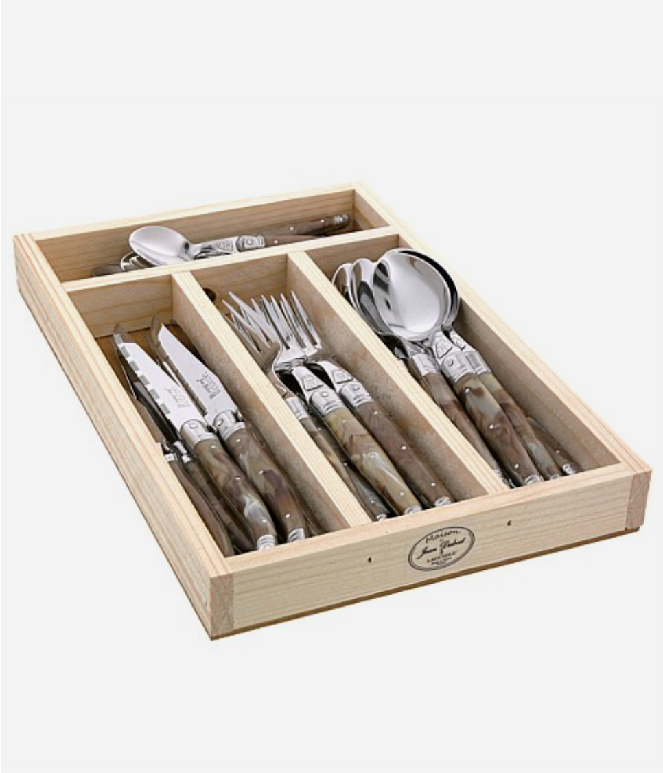 Laguiole Jean Dubost Cutlery Set of 24 – view 6