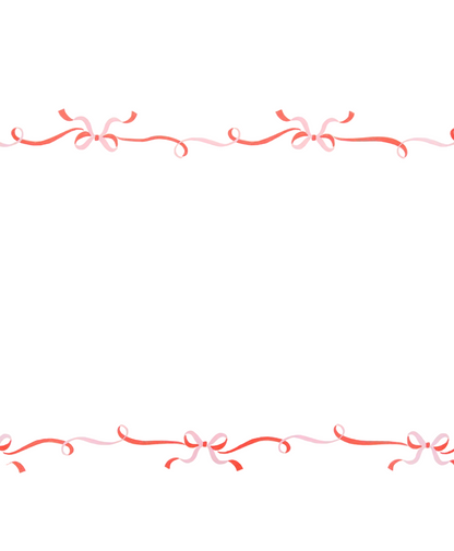 Meri Meri Ribbon Bow Table Runner, view 2