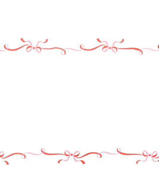 Meri Meri Ribbon Bow Table Runner