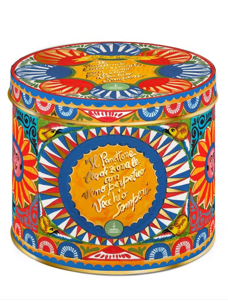 Panettone Dolce & Gabbana Wine Spray & Christmas Cake 1KG