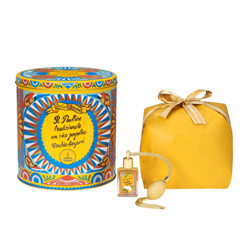 Panettone Dolce & Gabbana Wine Spray & Christmas Cake 1KG