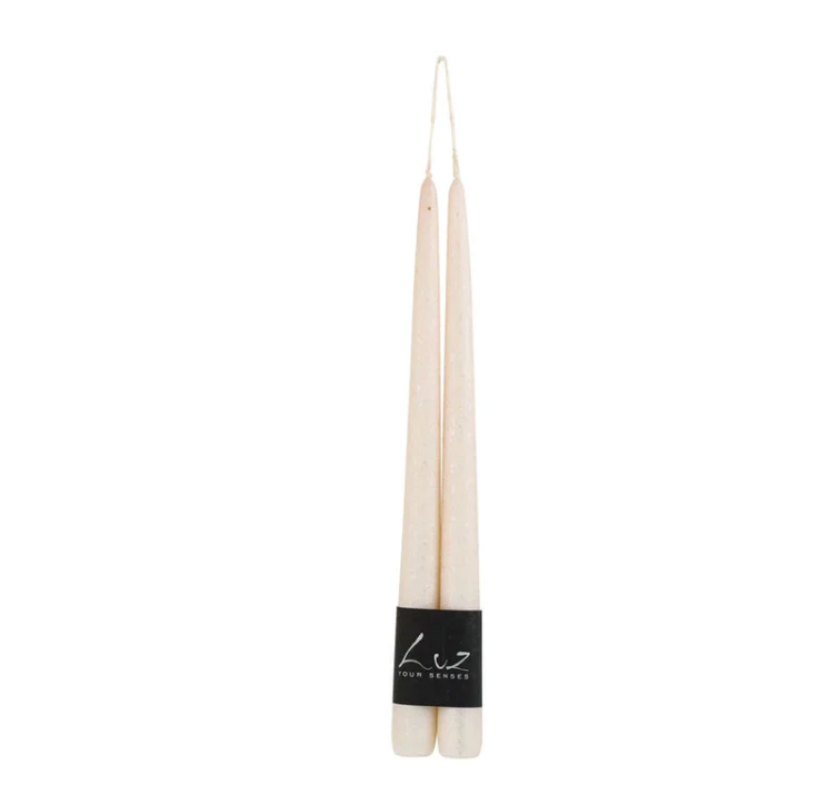 Rasteli - Luz your Senses Rustic Metal - Pair of Rustic Tapers - L 30 cm x Ø 2.2 cm, view 2