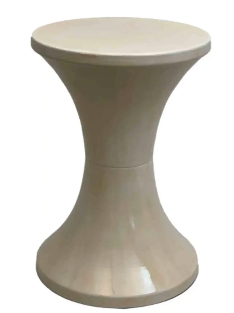 Bazardeluxe Tam Tam Stool – enamelled metal stool, view 6