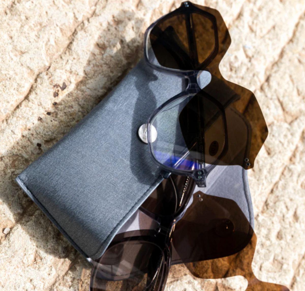 Frank & Lucie Eyecubist Eclips Eyeglasses with a Detachable Sunclip, view 3