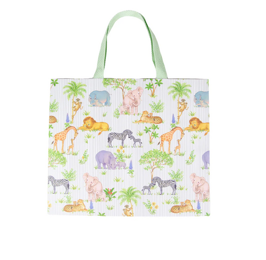 Caspari Safari Baby Gift Bag