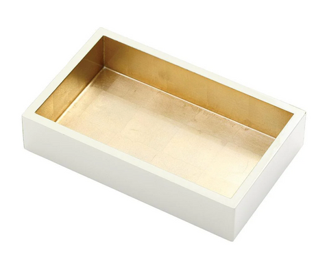 Caspari Lacquer Guest Towel Napkin Holder