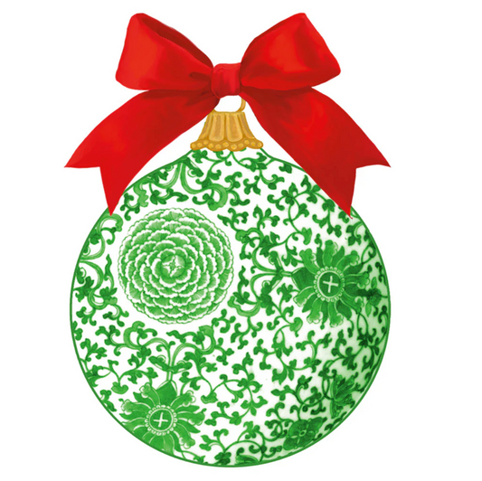 Caspari Ornament Tags (Includes 4 Tags)