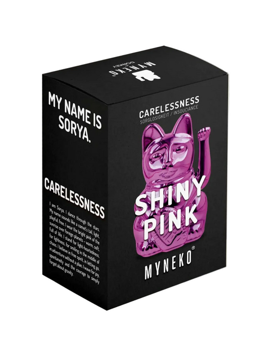 Donkey Medium Lucky Cat Shiny Pink Sorya, additional view