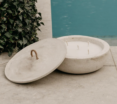 MON DADA Urban Outdoor Garden Candle XXXL with Cover