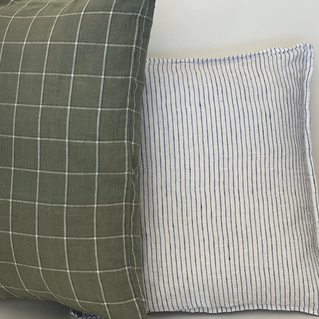 BH24 - Linge Particulier Linen Pillow Case - Made in France, view 12