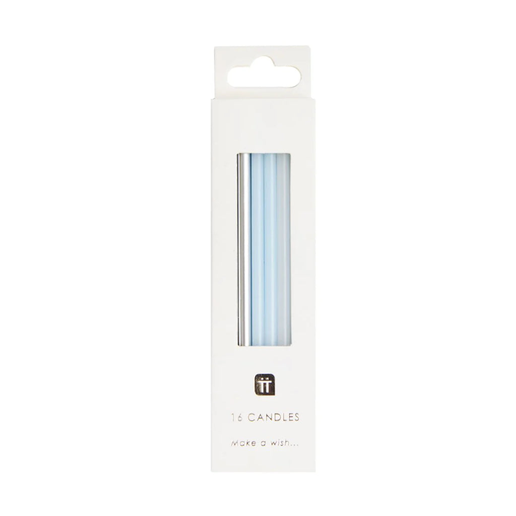 TLS - Blue Candles (Set of 16)