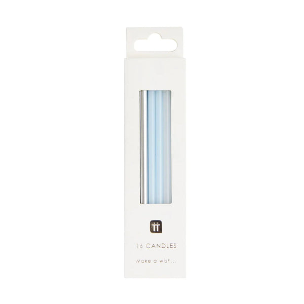 TLS - Blue Candles (Set of 16)