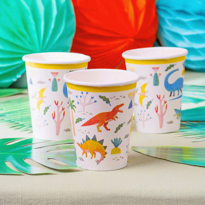 TLS25 - Party Dinosaur Cup - 8PCS