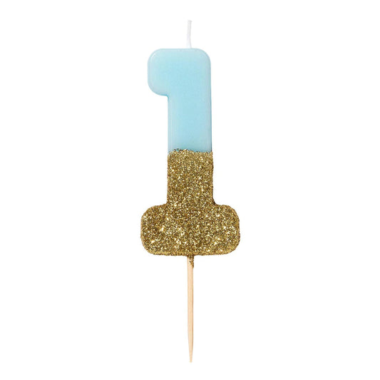 Birthday Number Candle by Talking Tables, view 2