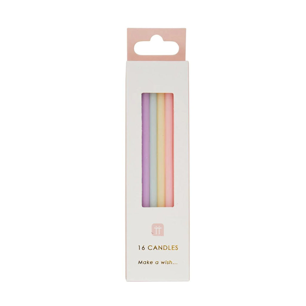 TLS - Pastel Candles (Set of 16)