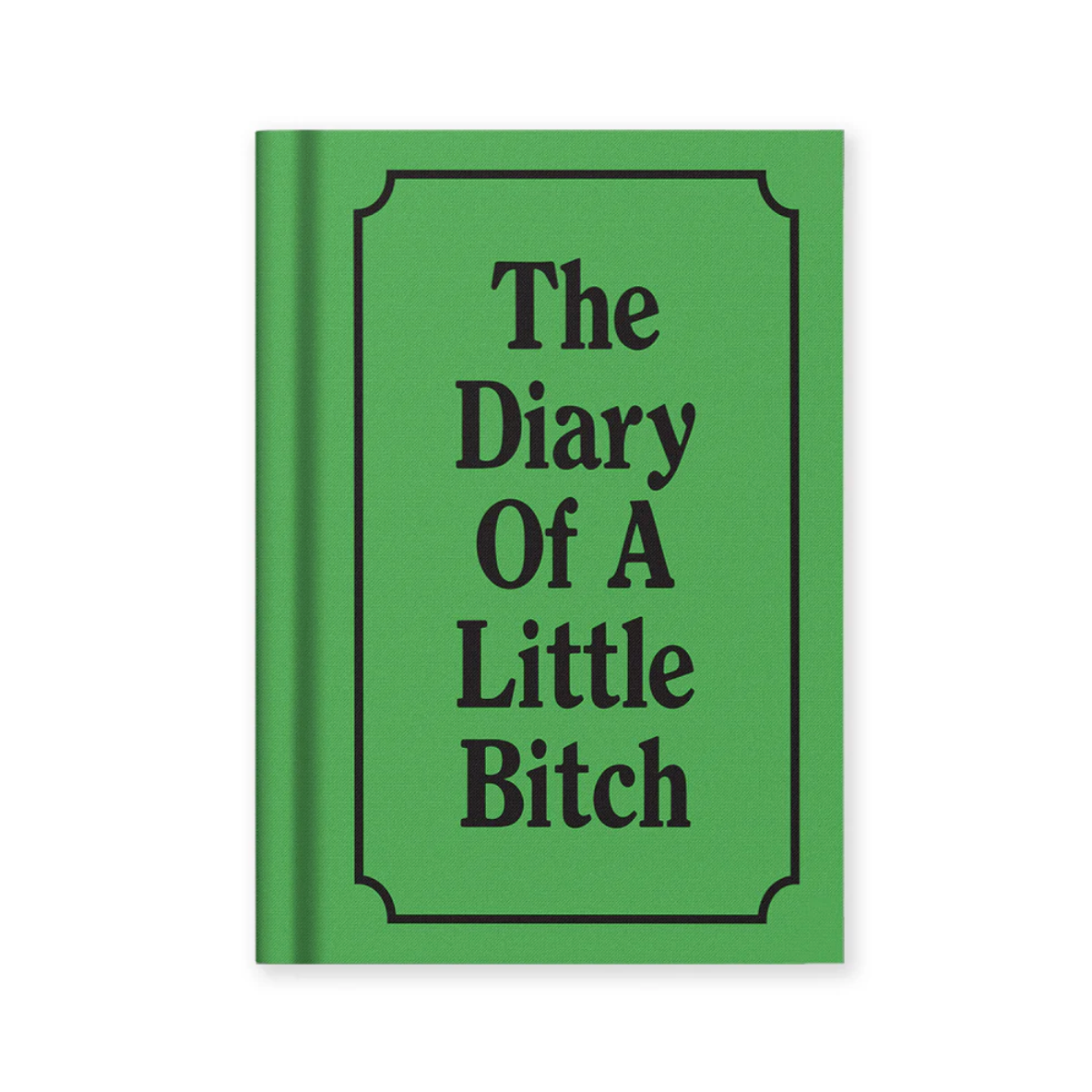 The Diary of a Little Bitch Fabric Hardback Notebook (A7)