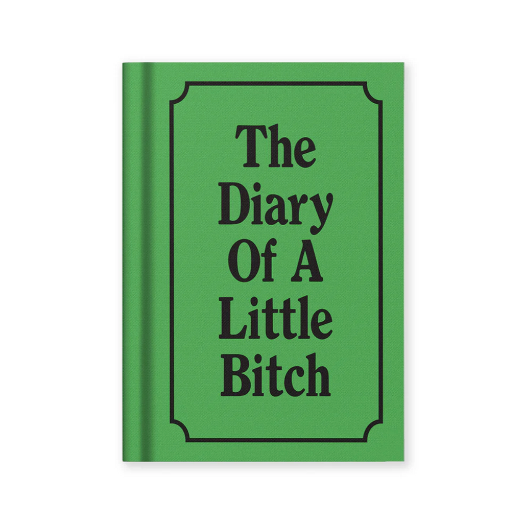The Diary of a Little Bitch Fabric Hardback Notebook (A7)