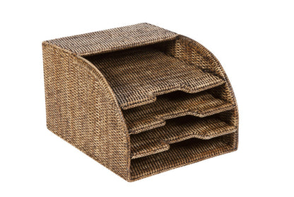 Flamant ToGo rattan magazine rack