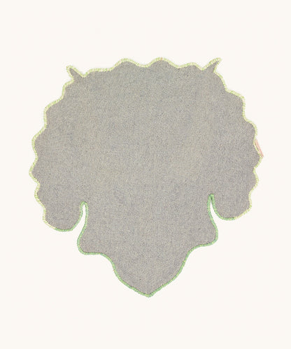 Triceratop Head Rug Large, view 3