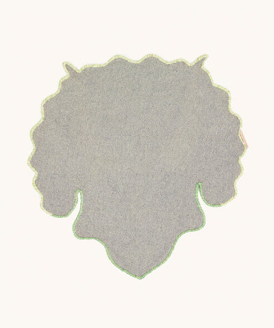 Triceratop Head Rug Large