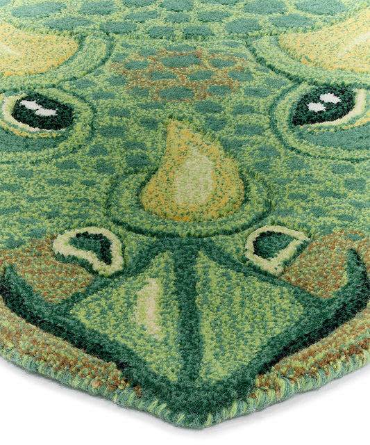 Triceratop Head Rug Large