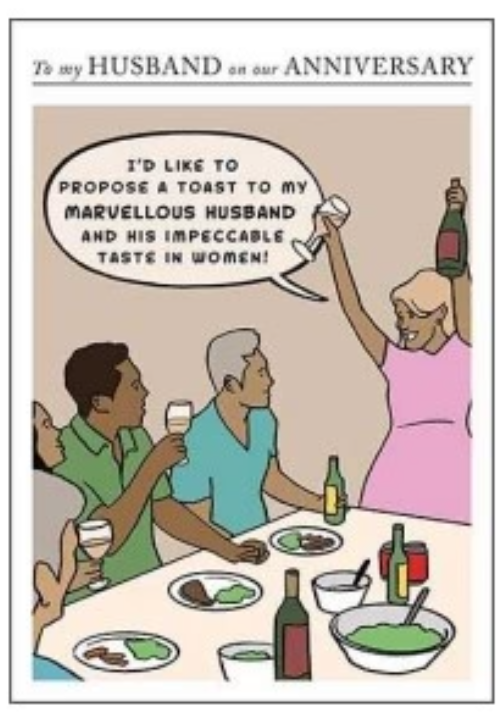 Greeting Card Husband Anniversary