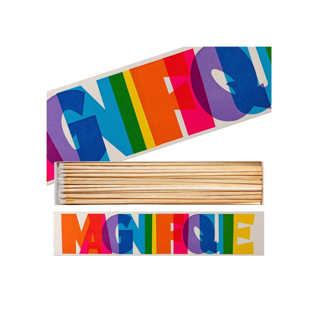 Archivist Long Matchbox in Magnifiqiue by Pressink design