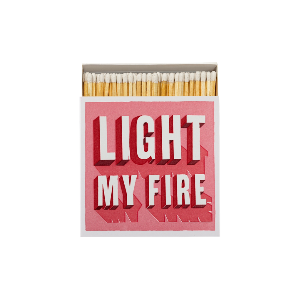 Archivist Square Matchbox - Light my Fire