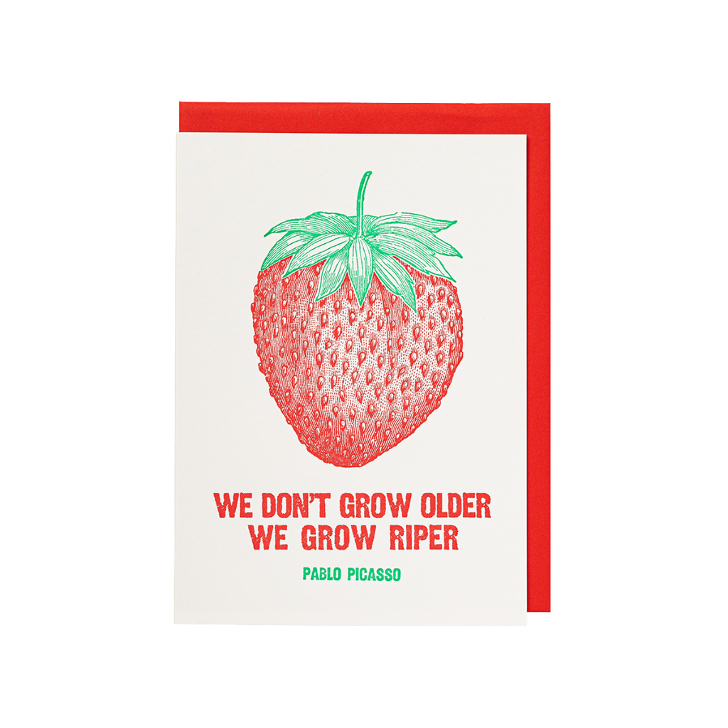 Archivist We Grow Riper Card