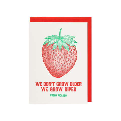 Archivist We Grow Riper Card