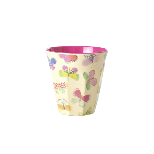 Rice Butterfly Melamine Cup