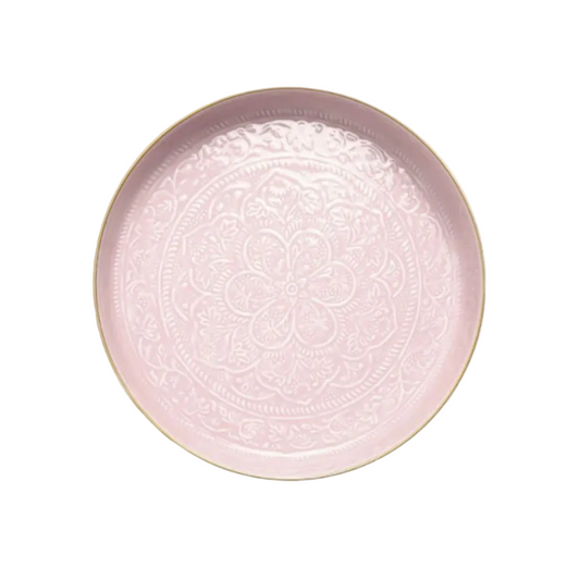 Bazardeluxe Berbere Light Pink Tray 18cm