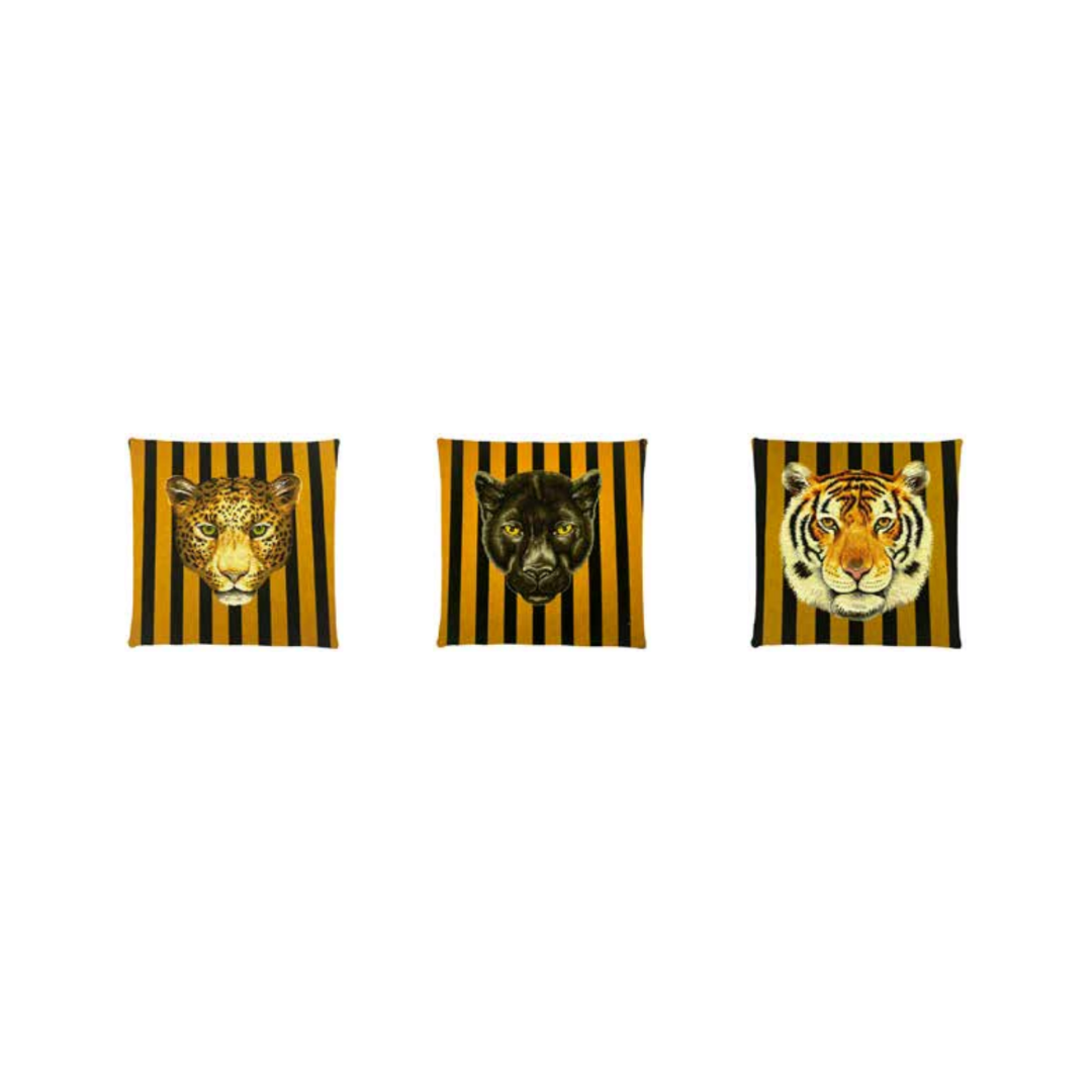 Big Cat Cushion Cover 45 X 45cm by FS-Home