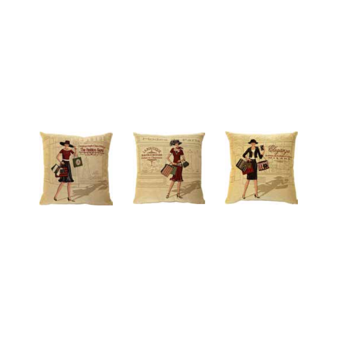 FS-Home Shopping cushion cover, 45 x 45 cm