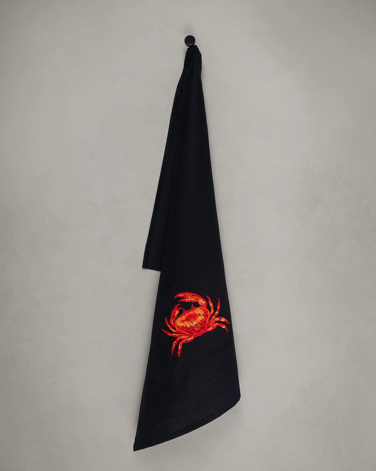 Vista Portuguese - Crab Tea Towel, Black, view 2