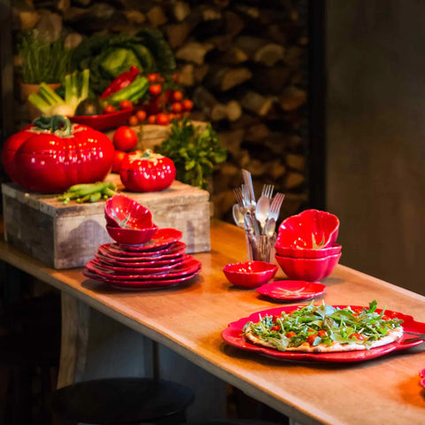 Bordallo Tomato Side Plate 21cm