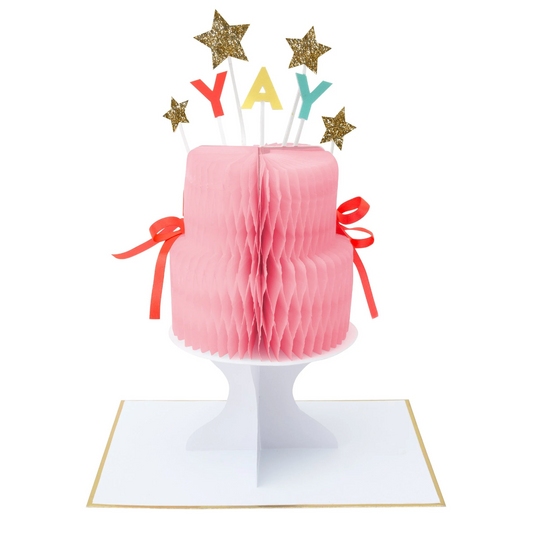 Meri Meri Yay! Stand-up Birthday Card