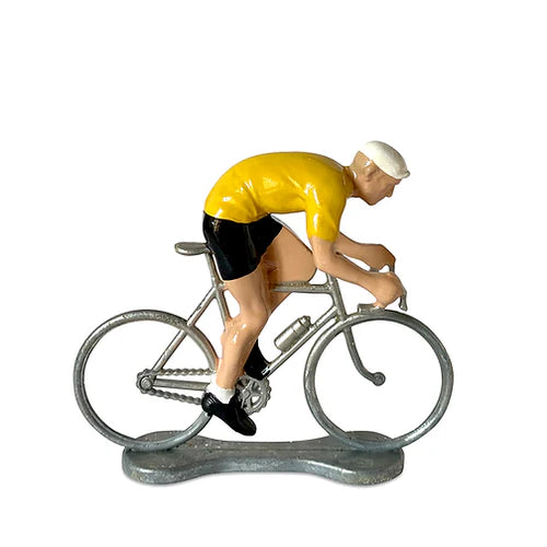 Bernard & Eddy Sprinter Position 2 hand-painted miniature rider figurine