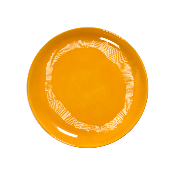 Feast Sunny Yellow Bread Plate (Set of 2)